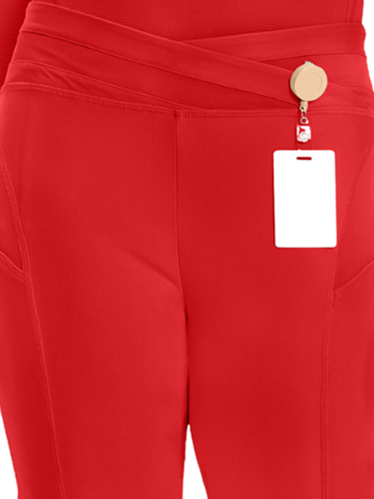 Women's 3-Pocket Natural Rise Legging - IN106A - Fire Bird