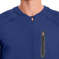 Men's 6-Pocket Zip Front Jacket - IN322A - Navy
