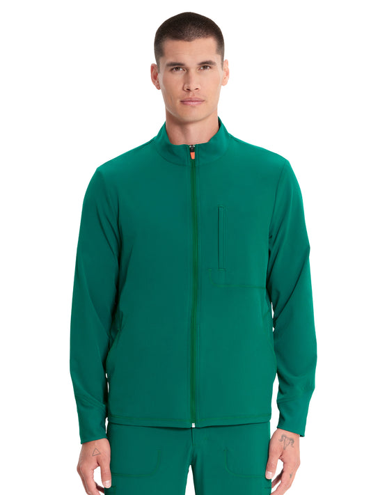 Men's Zip Front Jacket - IN350A - Hunter
