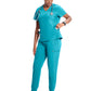 Women's V-Neck Top - IN620A - Aquaturque