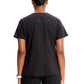 Women's V-Neck Top - IN620A - Black