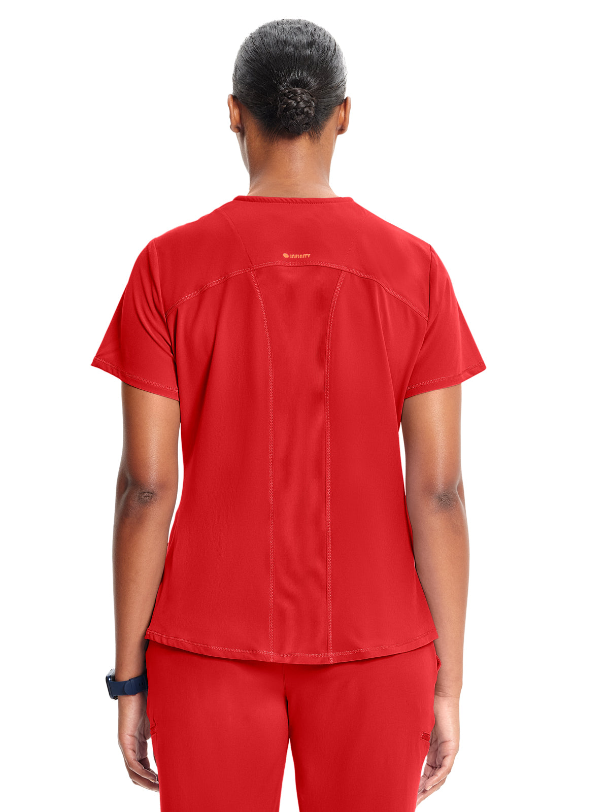 Women's V-Neck Top - IN620A - Fire Bird