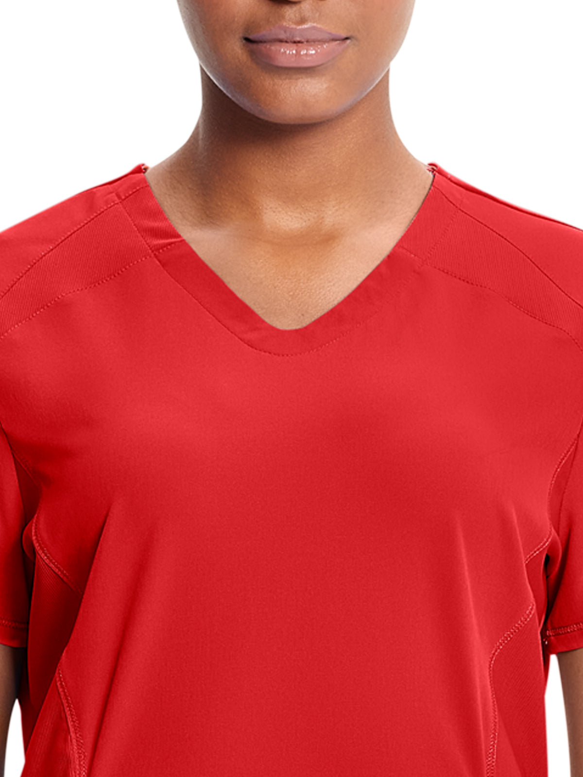 Women's V-Neck Top - IN620A - Fire Bird