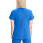 Women's V-Neck Top - IN620A - Royal