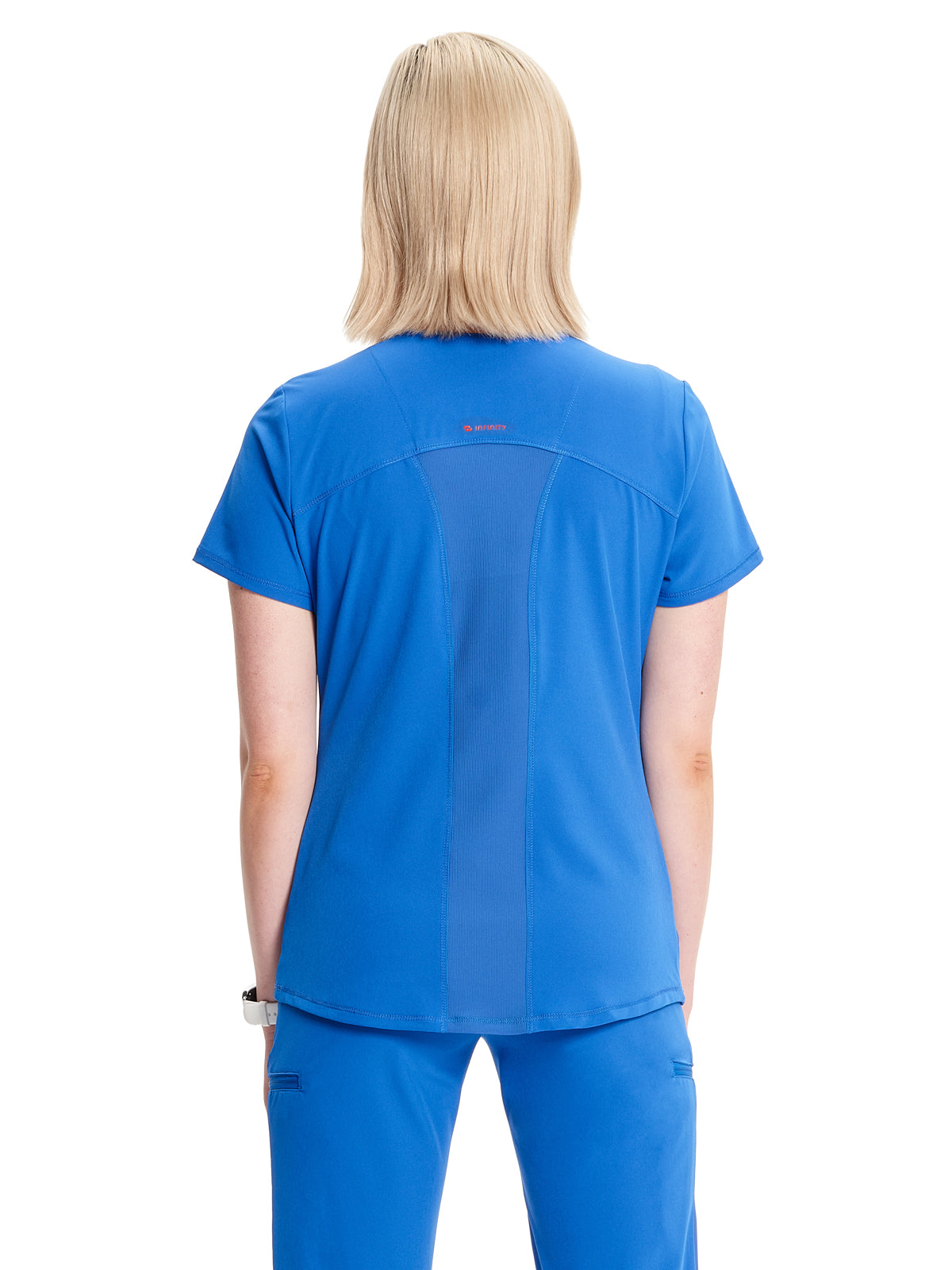 Women's V-Neck Top - IN620A - Royal