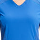 Women's V-Neck Top - IN620A - Royal