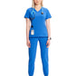 Women's V-Neck Top - IN620A - Royal