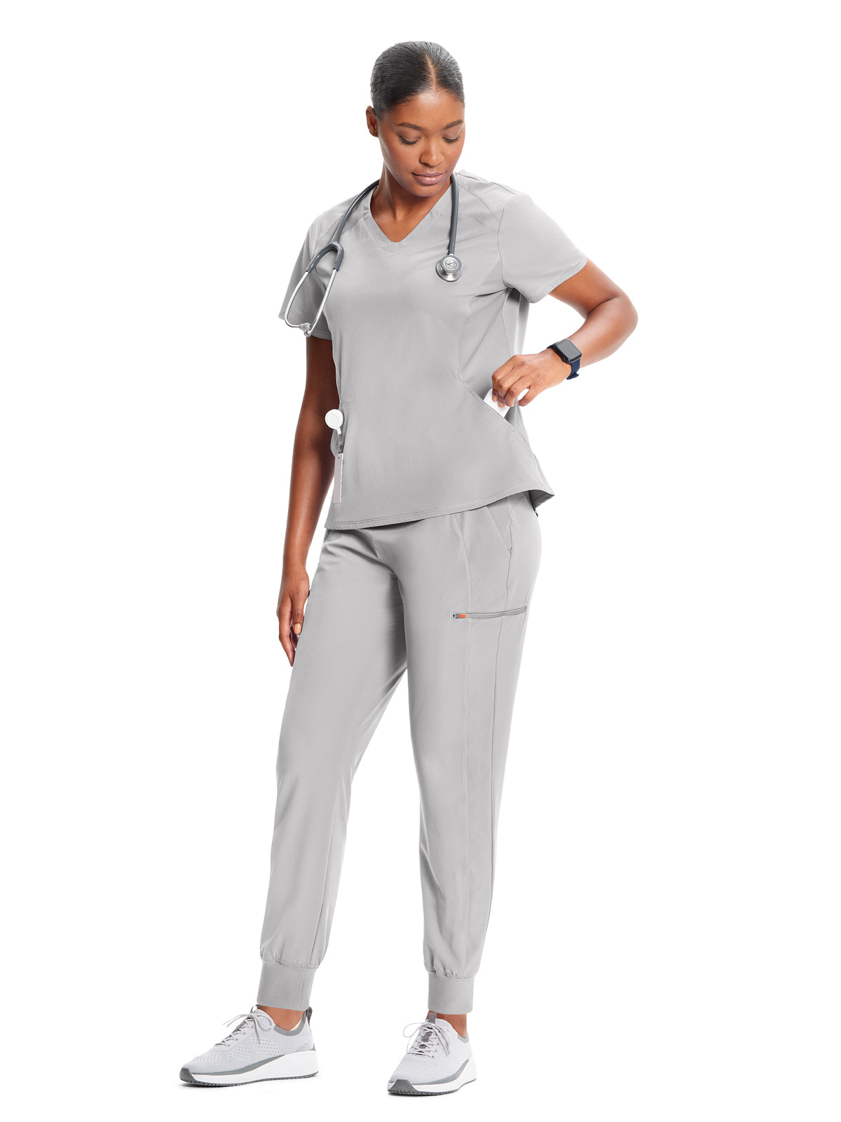 Women's V-Neck Top - IN620A - Vapor