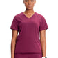 Women's V-Neck Top - IN620A - Wine