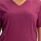 Women's V-Neck Top - IN620A - Wine