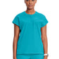Women's Henley Top - IN622A - Aquaturque