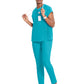 Women's Henley Top - IN622A - Aquaturque
