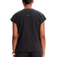 Women's Henley Top - IN622A - Black