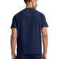 Men's 3-Pocket V-Neck Top - IN628A - Navy