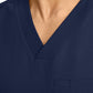 Men's 3-Pocket V-Neck Top - IN628A - Navy