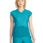 Women's 2-Pocket V-Neck Top - IN645A - Aquaturque
