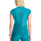 Women's 2-Pocket V-Neck Top - IN645A - Aquaturque