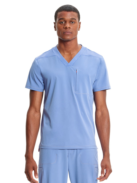 Men's V-Neck Top - IN700A - Ciel