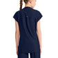 Women's 2-Pocket Henley Top - IN811A - Navy