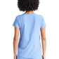 Women's 2-Pocket Tuckable V-Neck Top - IP600A - Ciel