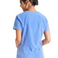Women's 4-Pocket V-Neck Top - IP727A - Ciel