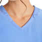 Women's 3-Pocket V-Neck Top - IP790A - Ciel