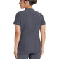 Women's 3-Pocket V-Neck Top - IP790A - Pewter