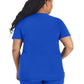 Women's 4-Pocket Cross-Over V-Neck Top - IP845A - Royal