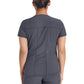 Women's 3-Pocket Henley Top - IP849A - Pewter