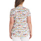 Women's V-Neck Print Top - TF737 - Gude Vibes