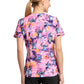 Women's Rounded V-Neck Print Top - TF786 - Celestial Stitch