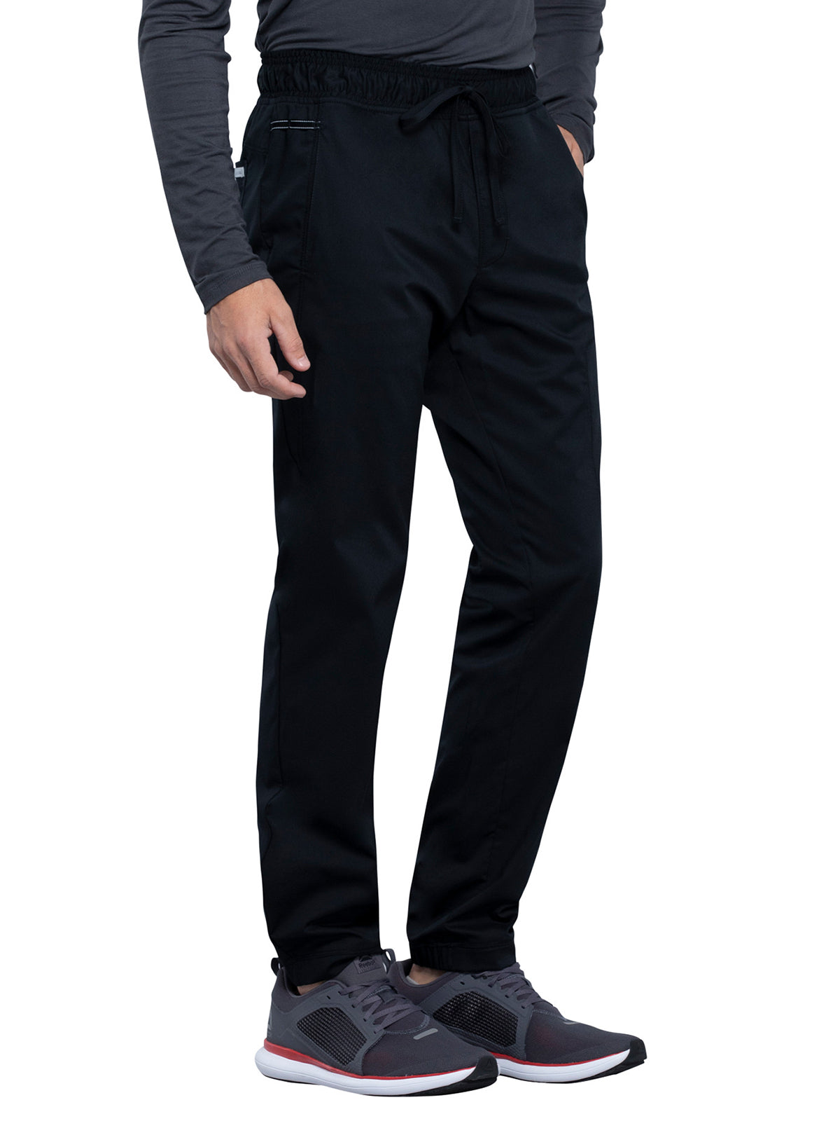 Men's 5-Pocket Natural Rise Jogger Pant - WW012 - Black