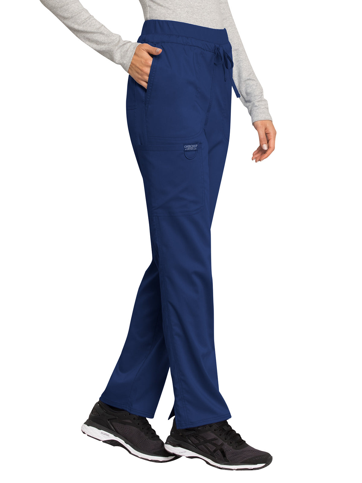Women's 5-Pocket Tapered Leg Pant - WW105 - Navy