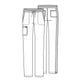 Women's 5-Pocket Tapered Leg Pant - WW105 - White