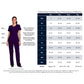 Women's 4-Pocket Mid Rise Straight Leg Pull-on Pant - WW110 - Navy