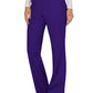 Women's 4-Pocket Mid Rise Straight Leg Pull-on Pant - WW110 - Grape