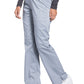 Women's 4-Pocket Mid Rise Straight Leg Pull-on Pant - WW110 - Grey