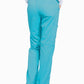 Women's 4-Pocket Mid Rise Straight Leg Pull-on Pant - WW110 - Turquoise