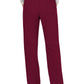 Women's 4-Pocket Mid Rise Straight Leg Pull-on Pant - WW110 - Wine