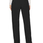 Women's 5-Pocket Mid Rise Drawstring Pant - WW120 - Black