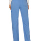 Women's 5-Pocket Mid Rise Drawstring Pant - WW120 - Ciel