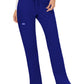 Women's 5-Pocket Mid Rise Drawstring Pant - WW120 - Galaxy Blue