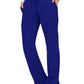Women's 5-Pocket Mid Rise Drawstring Pant - WW120 - Galaxy Blue