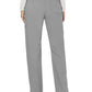 Women's 5-Pocket Mid Rise Drawstring Pant - WW120 - Grey