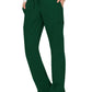 Women's 5-Pocket Mid Rise Drawstring Pant - WW120 - Hunter Green