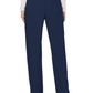 Women's 5-Pocket Mid Rise Drawstring Pant - WW120 - Navy