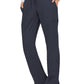 Women's 5-Pocket Mid Rise Drawstring Pant - WW120 - Pewter