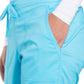 Women's 5-Pocket Mid Rise Drawstring Pant - WW120 - Turquoise