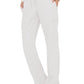 Women's 5-Pocket Mid Rise Drawstring Pant - WW120 - White