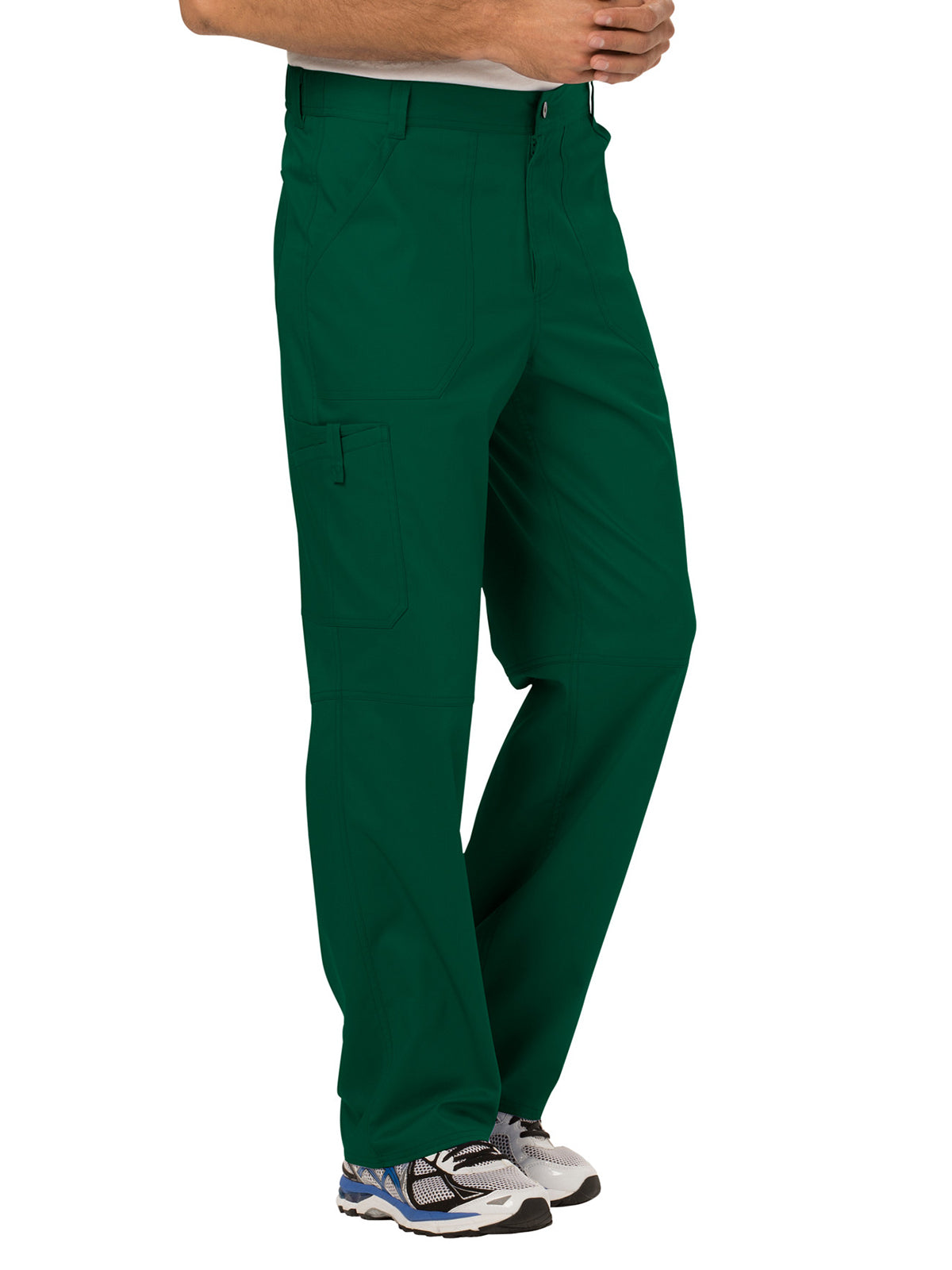 Men's 7-Pocket Fly Drawstring Front Pant - WW140 - Hunter Green